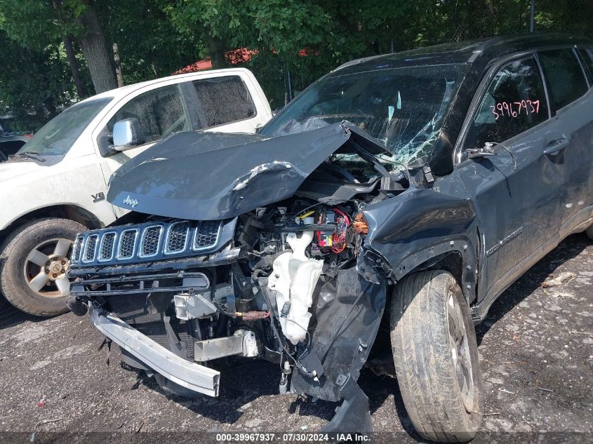 2018 Jeep Compass Limited 4X4 VIN: 3C4NJDCB8JT177794 Lot: 39967937