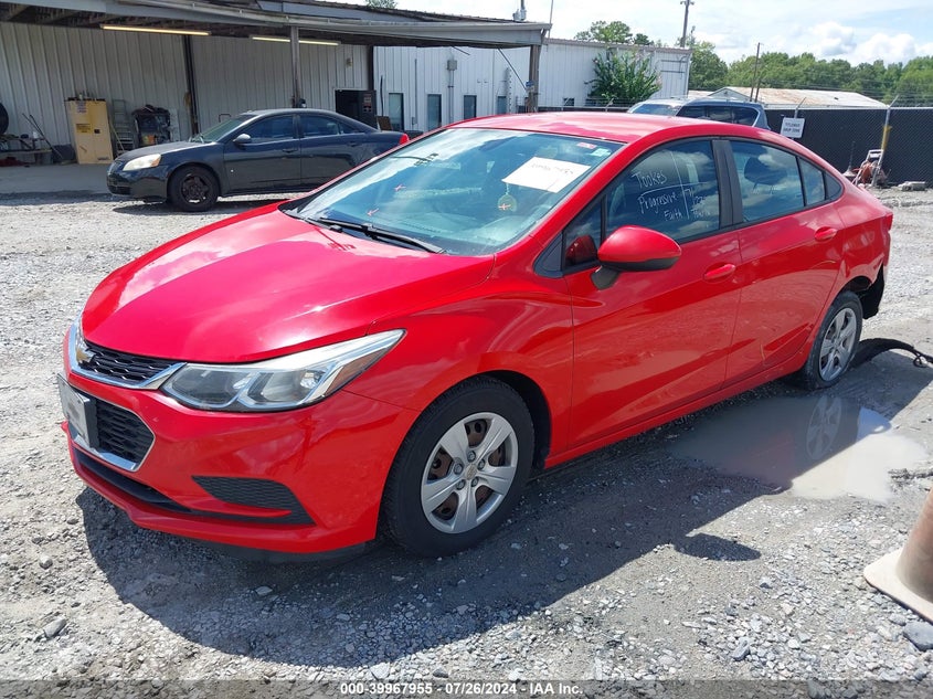 VIN 1G1BC5SM6H7201751 2017 CHEVROLET CRUZE LS AUTO