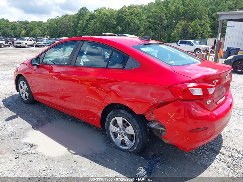 VIN 1G1BC5SM6H7201751 2017 CHEVROLET CRUZE LS AUTO