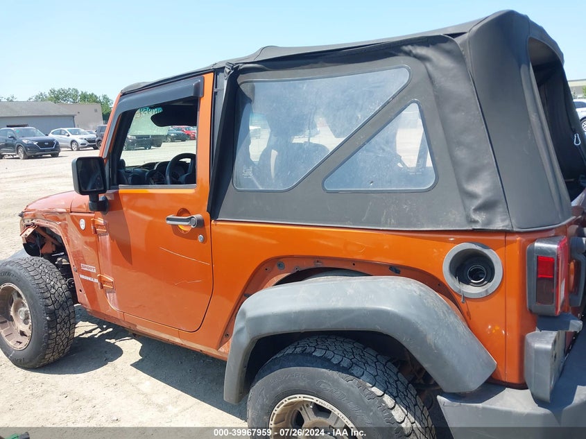 2010 Jeep Wrangler Sport VIN: 1J4AA2D19AL187491 Lot: 39967959
