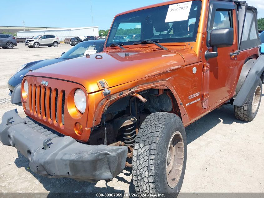 2010 Jeep Wrangler Sport VIN: 1J4AA2D19AL187491 Lot: 39967959