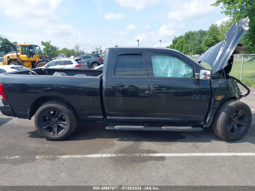 2017 Ram 1500 Sport Quad Cab 4X4 6'4 Box VIN: 1C6RR7HT2HS530238 Lot: 39967977