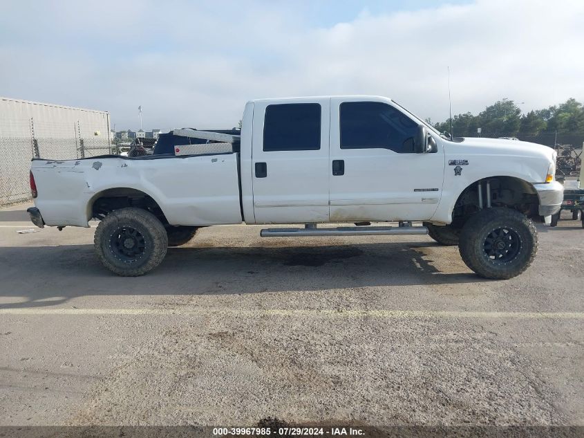 2001 Ford F350 Srw Super Duty VIN: 1FTSW31F41ED89029 Lot: 39967985
