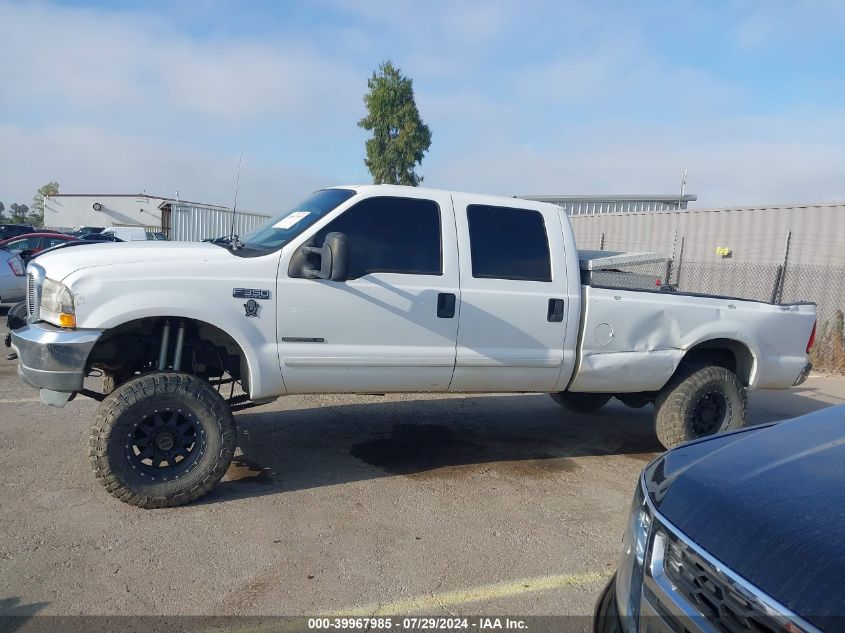 2001 Ford F350 Srw Super Duty VIN: 1FTSW31F41ED89029 Lot: 39967985