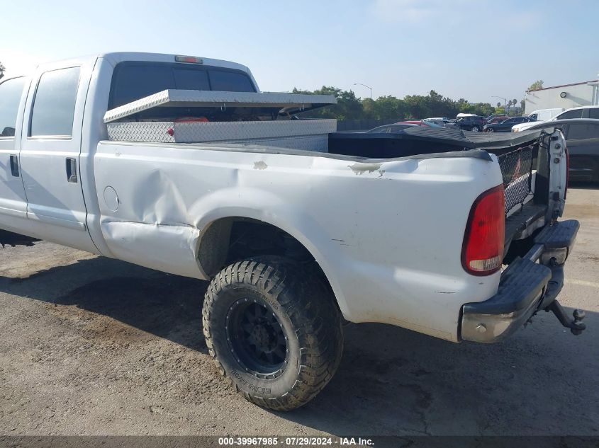 2001 Ford F350 Srw Super Duty VIN: 1FTSW31F41ED89029 Lot: 39967985