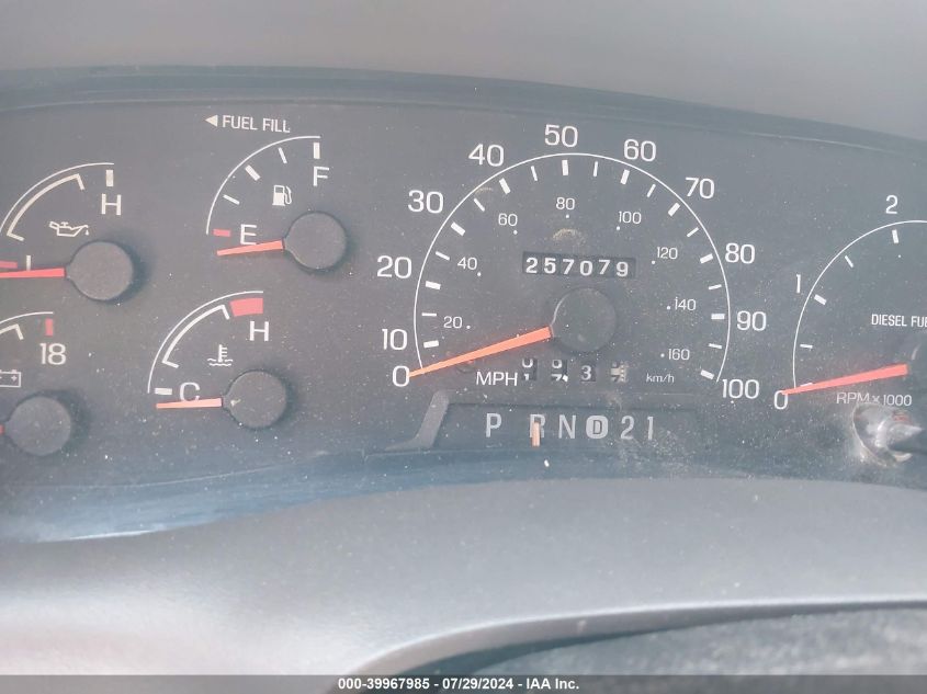 2001 Ford F350 Srw Super Duty VIN: 1FTSW31F41ED89029 Lot: 39967985