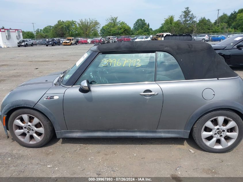 2006 Mini Cooper S VIN: WMWRH33576TF86129 Lot: 39967993