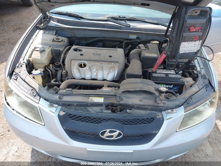 5NPET46C26H105382 2006 Hyundai Sonata Gl