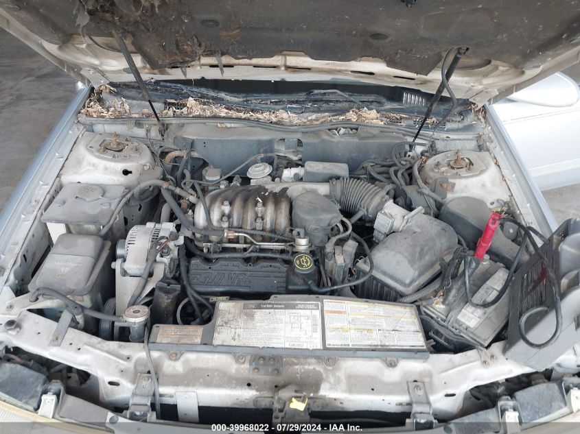 1995 Ford Taurus Gl VIN: 1FALP57U7SG280594 Lot: 39968022