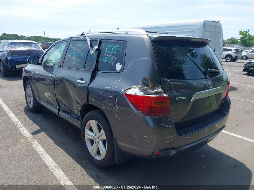 2009 Toyota Highlander Limited VIN: JTEES42A992141692 Lot: 39968023