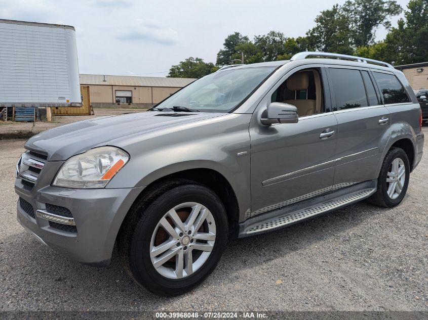 2012 Mercedes-Benz Gl VIN: 4JGBF2FE5CA800826 Lot: 39968048