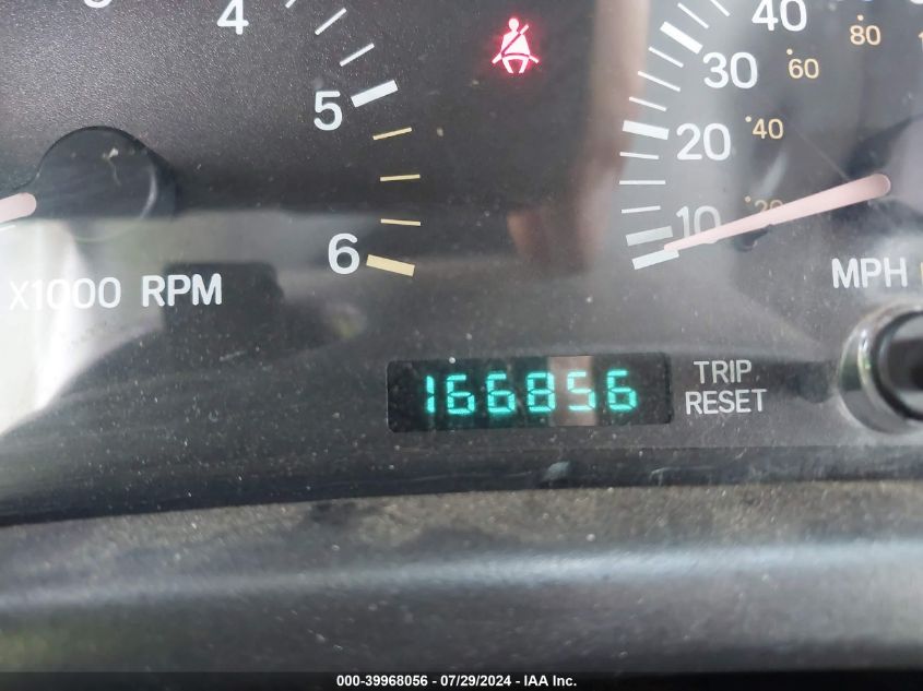 2000 Jeep Cherokee Sport VIN: 1J4FF48S2YL263424 Lot: 39968056