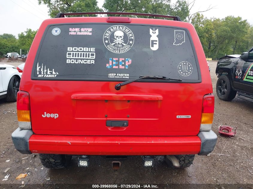 2000 Jeep Cherokee Sport VIN: 1J4FF48S2YL263424 Lot: 39968056