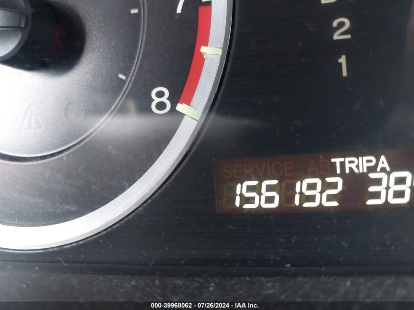 2009 Honda Accord Exl VIN: 1HGCP26809A163547 Lot: 39968062