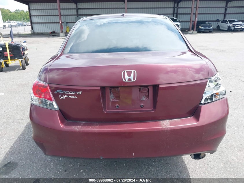 2009 Honda Accord Exl VIN: 1HGCP26809A163547 Lot: 39968062