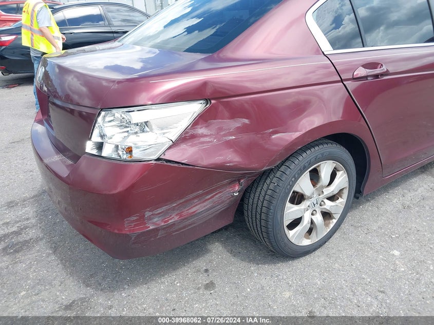 2009 Honda Accord Exl VIN: 1HGCP26809A163547 Lot: 39968062