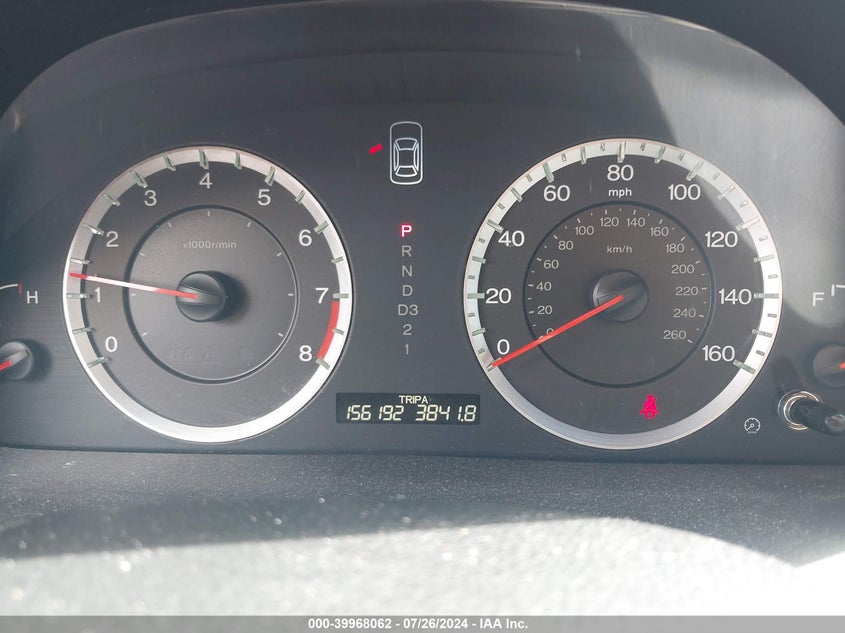 2009 Honda Accord Exl VIN: 1HGCP26809A163547 Lot: 39968062