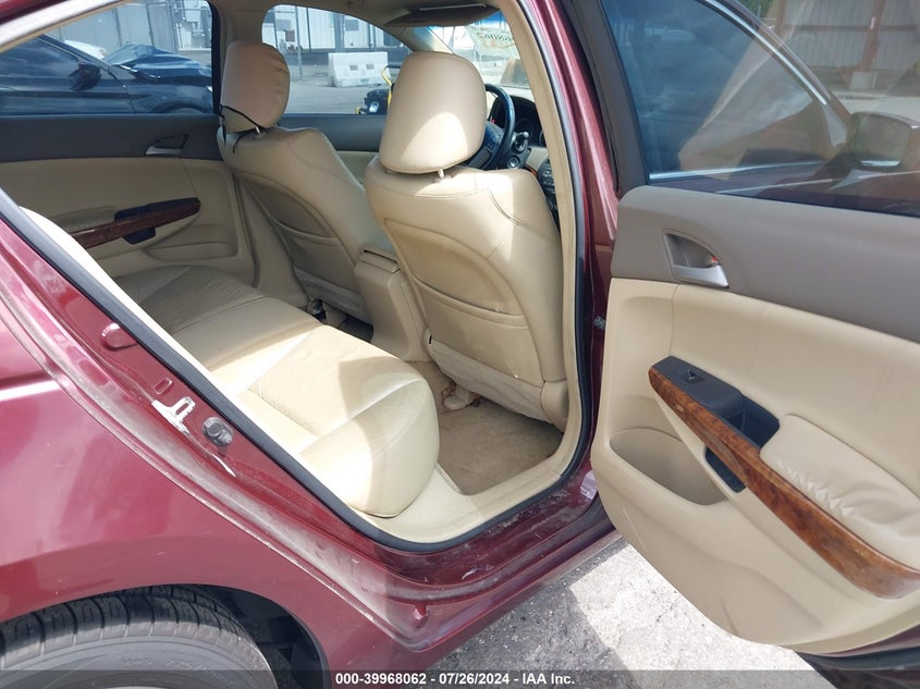 2009 Honda Accord Exl VIN: 1HGCP26809A163547 Lot: 39968062