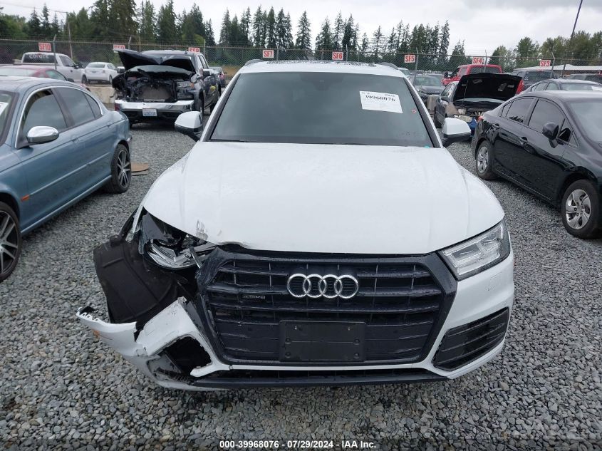 2020 Audi Q5 Premium Plus 45 Tfsi Quattro S Tronic VIN: WA1BNAFY6L2067458 Lot: 39968076