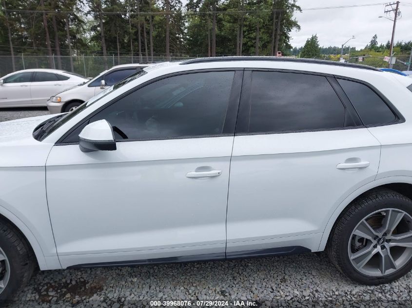 2020 Audi Q5 Premium Plus 45 Tfsi Quattro S Tronic VIN: WA1BNAFY6L2067458 Lot: 39968076