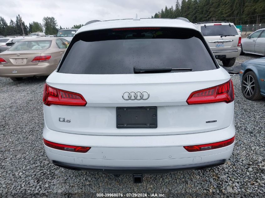 2020 Audi Q5 Premium Plus 45 Tfsi Quattro S Tronic VIN: WA1BNAFY6L2067458 Lot: 39968076