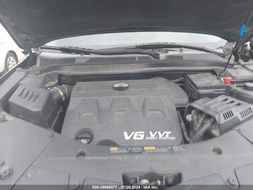 2010 GMC Terrain Slt-2 VIN: 2CTFLHEY1A6241626 Lot: 39968077