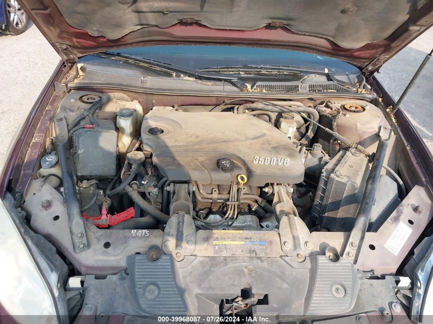 2007 Chevrolet Impala Ls VIN: 2G1WB58K779157539 Lot: 39968087