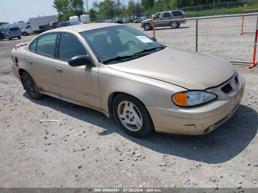 2003 Pontiac Grand Am Se VIN: 1G2NE52F23C101389 Lot: 39968091