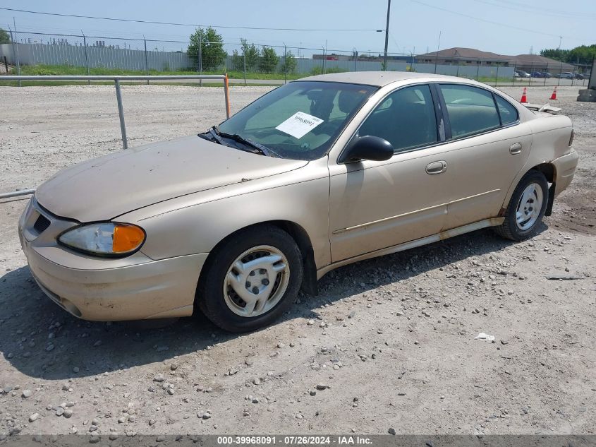 2003 Pontiac Grand Am Se VIN: 1G2NE52F23C101389 Lot: 39968091