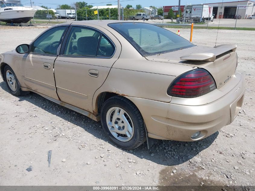 2003 Pontiac Grand Am Se VIN: 1G2NE52F23C101389 Lot: 39968091