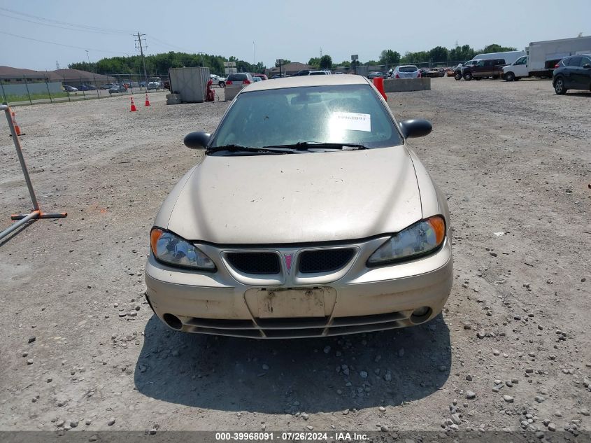 2003 Pontiac Grand Am Se VIN: 1G2NE52F23C101389 Lot: 39968091