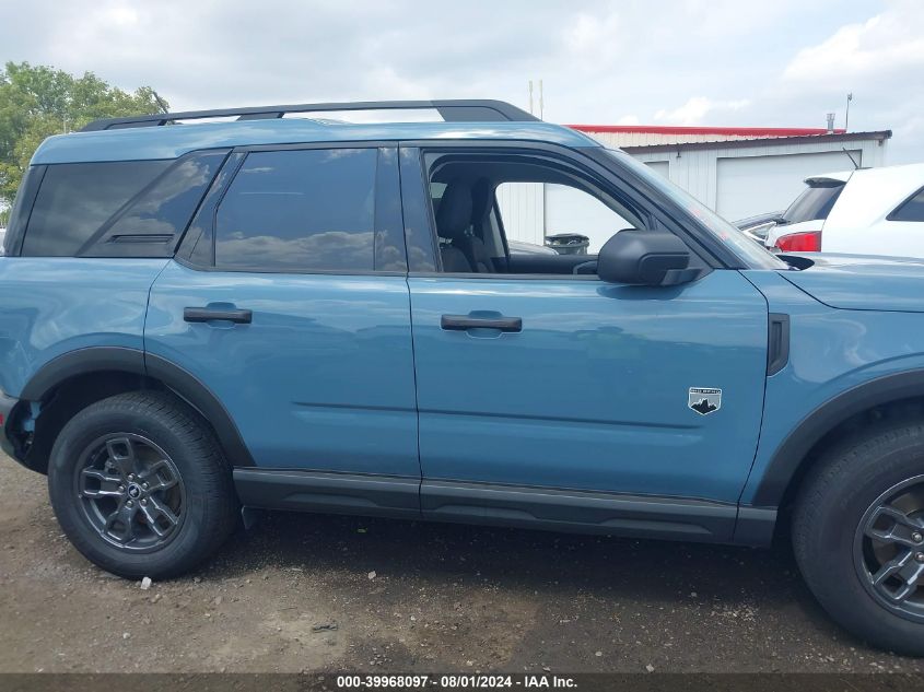 2022 Ford Bronco Sport Big Bend VIN: 3FMCR9B68NRE21153 Lot: 39968097