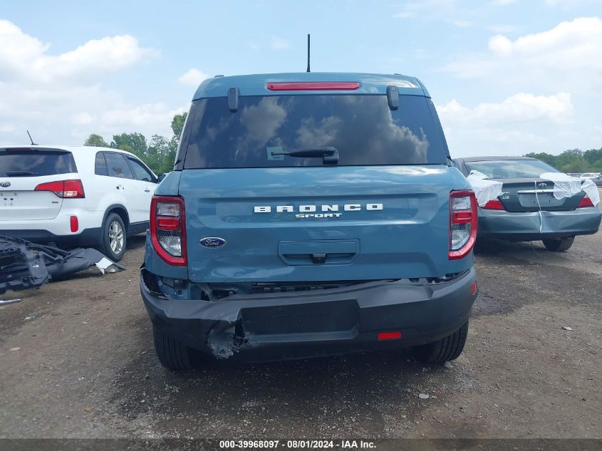 2022 Ford Bronco Sport Big Bend VIN: 3FMCR9B68NRE21153 Lot: 39968097