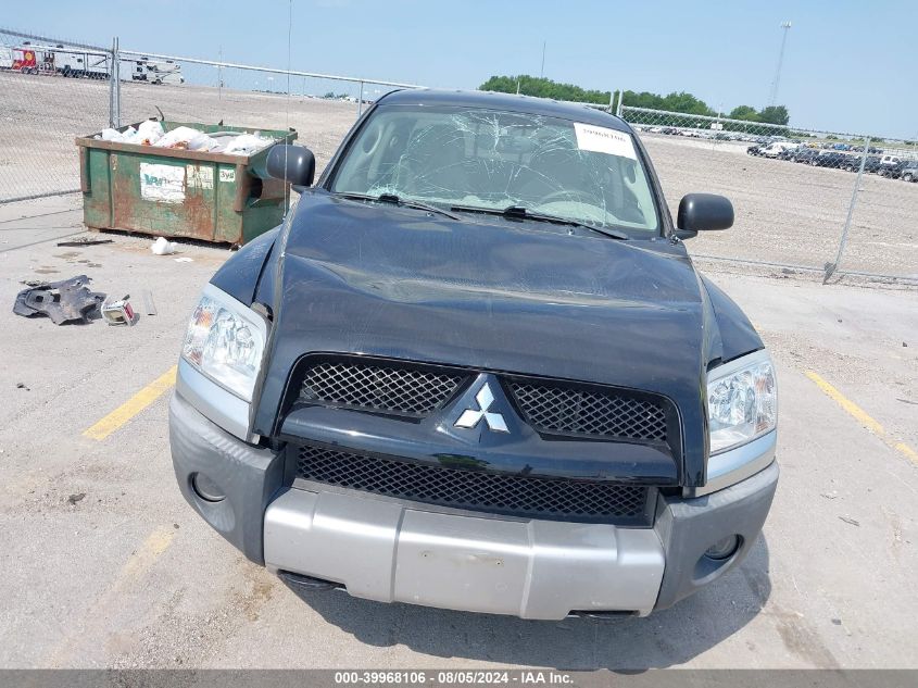 2006 Mitsubishi Raider Duro Cross V8 VIN: 1Z7HC38N76S542953 Lot: 39968106