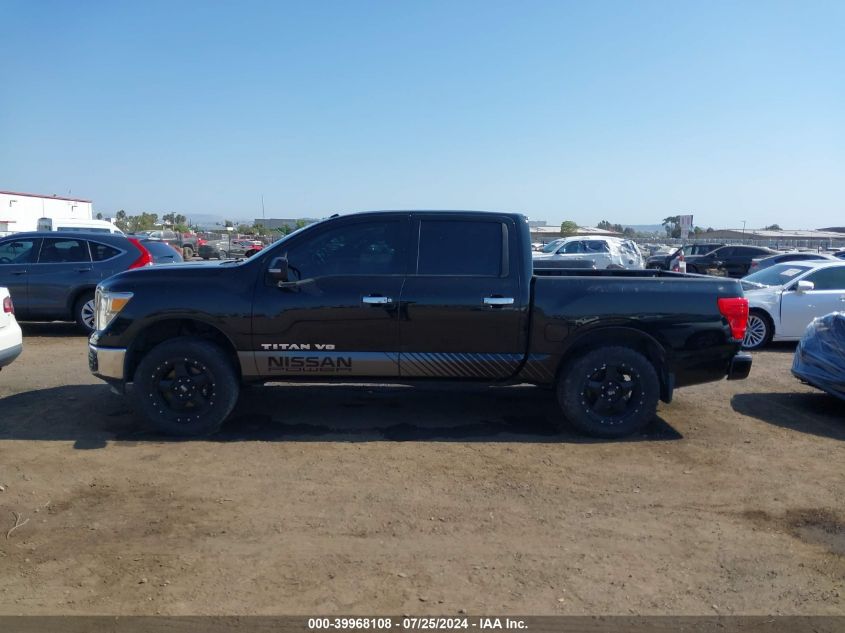 2018 Nissan Titan Sv VIN: 1N6AA1E62JN503924 Lot: 39968108