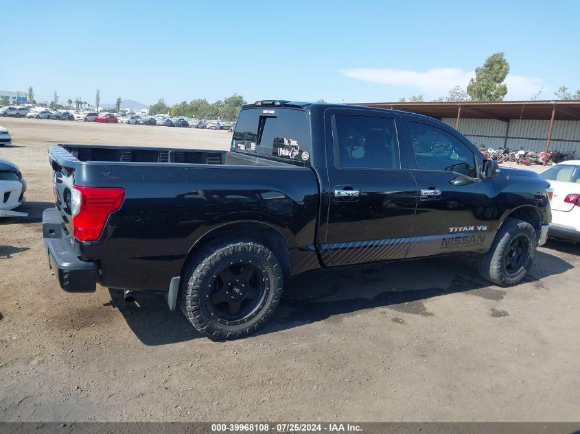 2018 Nissan Titan Sv VIN: 1N6AA1E62JN503924 Lot: 39968108