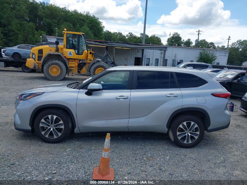 2023 Toyota Highlander Xle VIN: 5TDKDRAH6PS047479 Lot: 39968134