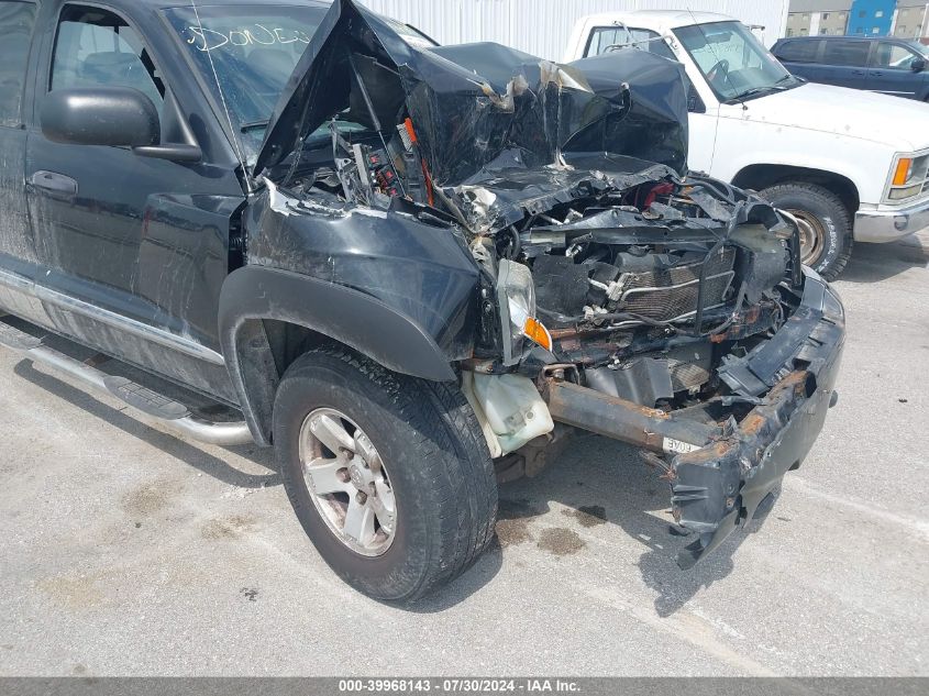 2006 Dodge Dakota Quad Laramie VIN: 1D7HW58J76S611089 Lot: 39968143