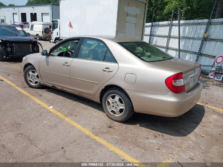 4T1BF32K52U022851 | 2002 TOYOTA CAMRY