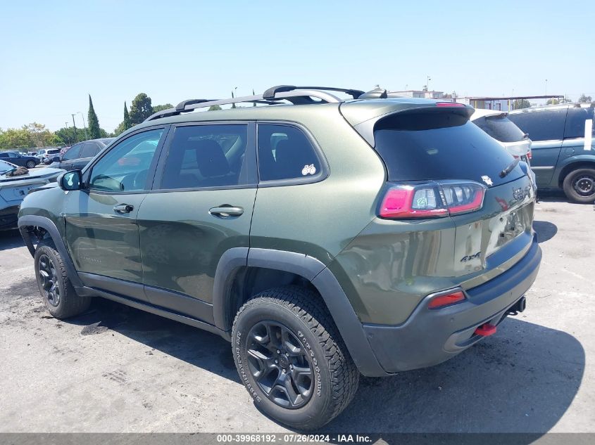 2021 Jeep Cherokee Trailhawk 4X4 VIN: 1C4PJMBX7MD157715 Lot: 39968192