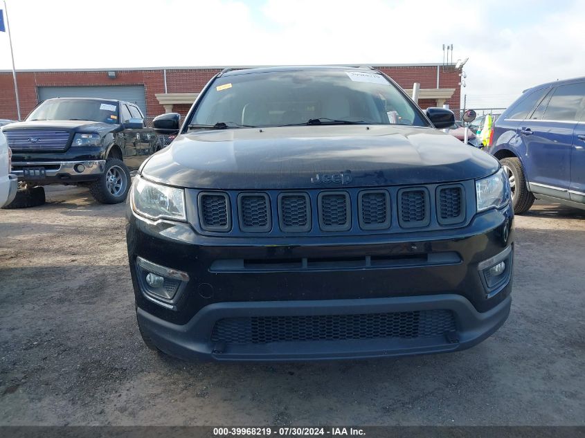 2017 Jeep New Compass Latitude 4X4 VIN: 3C4NJDBB1HT632240 Lot: 39968219