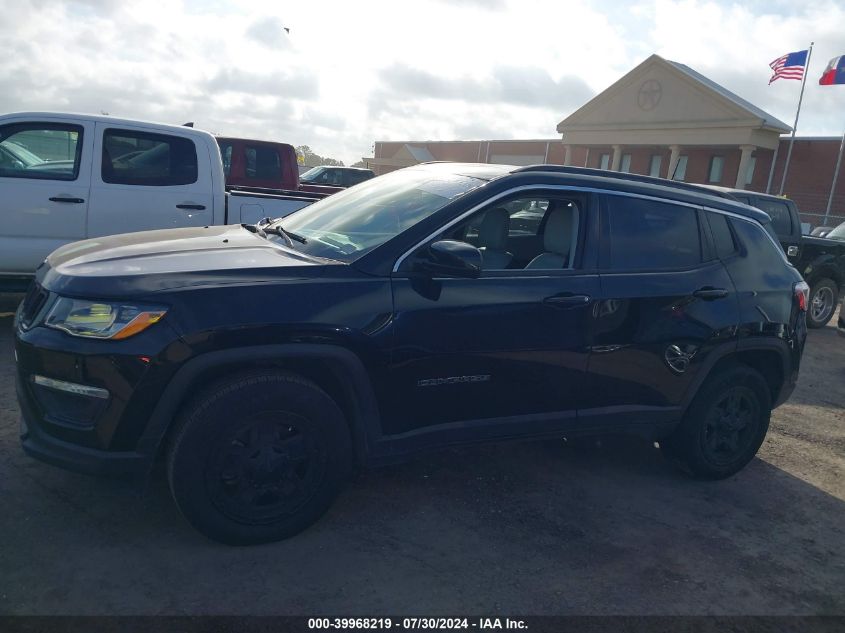 2017 Jeep New Compass Latitude 4X4 VIN: 3C4NJDBB1HT632240 Lot: 39968219