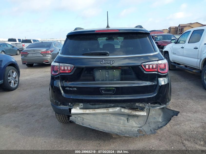 2017 Jeep New Compass Latitude 4X4 VIN: 3C4NJDBB1HT632240 Lot: 39968219