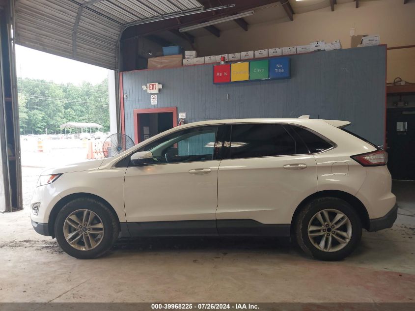 2016 Ford Edge Sel VIN: 2FMPK3J9XGBB71091 Lot: 39968225