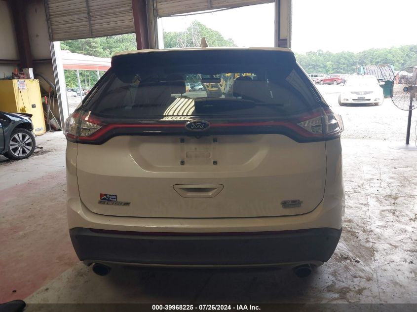 2016 Ford Edge Sel VIN: 2FMPK3J9XGBB71091 Lot: 39968225
