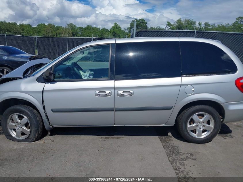 2005 Dodge Caravan Sxt VIN: 1D8GP45R35B340121 Lot: 39968241