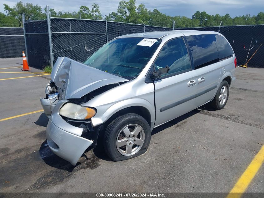 2005 Dodge Caravan Sxt VIN: 1D8GP45R35B340121 Lot: 39968241