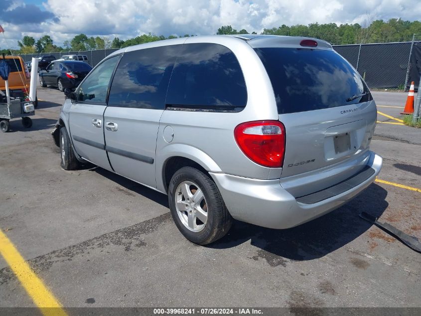 2005 Dodge Caravan Sxt VIN: 1D8GP45R35B340121 Lot: 39968241