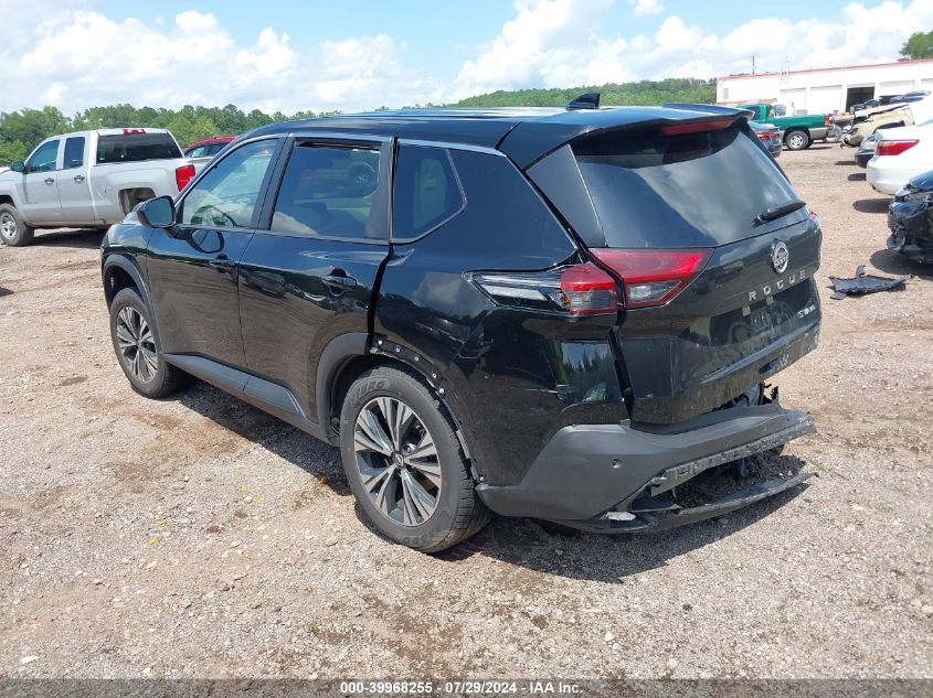 2023 Nissan Rogue Sv Intelligent Awd VIN: JN8BT3BB3PW483351 Lot: 39968255