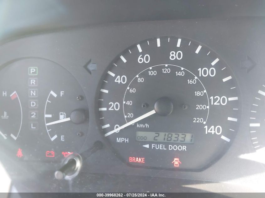 2000 Toyota Camry Le VIN: JT2BG22K1Y0513339 Lot: 39968262